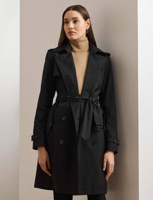 Płaszcz damski jesienny LAUREN RALPH LAUREN ze sklepu: Gomez Fashion Store w kategorii: Płaszcze damskie - zdjęcie 874714-BD9-10338_RL251W000052B90