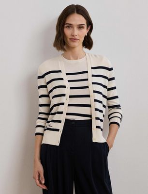 Sweter damski casual LAUREN RALPH LAUREN ze sklepu: Gomez Fashion Store w kategorii: Swetry damskie - zdjęcie 874714-BD9-10338_RL251W00005991F