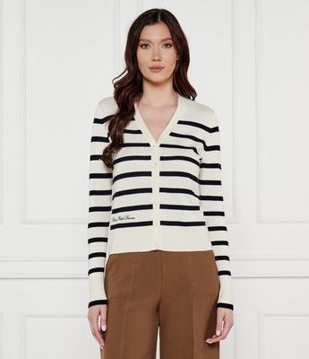 Sweter damski casual LAUREN RALPH LAUREN ze sklepu: Gomez Fashion Store w kategorii: Swetry damskie - zdjęcie 874714-BD9-10338_RL251W00005991F
