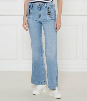 Jeansy damskie na wiosnę LAUREN RALPH LAUREN ze sklepu: Gomez Fashion Store w kategorii: Jeansy damskie - zdjęcie 874714-BD9-10338_RL251W00006292F
