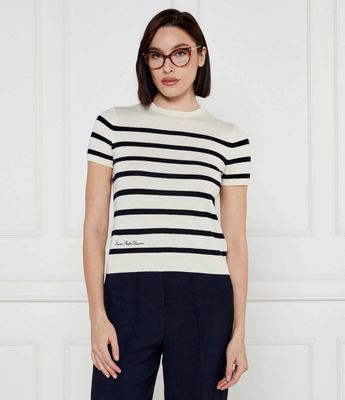 Bluzka damska casual LAUREN RALPH LAUREN ze sklepu: Gomez Fashion Store w kategorii: Bluzki damskie - zdjęcie 874714-BD9-10338_RL251W00006391F
