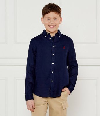 Koszula chłopięca wiosenna Polo Ralph Lauren ze sklepu: Gomez Fashion Store w kategorii: Koszule chłopięce
