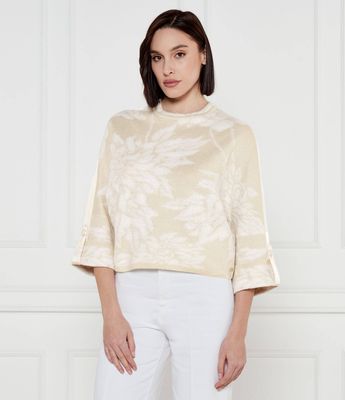 Sweter damski casualowy Marc Cain ze sklepu: Gomez Fashion Store w kategorii: Swetry damskie - zdjęcie 874714-BD9-10338_CR251W000023127