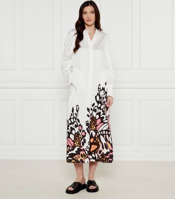 Sukienka trapezowa Marc Cain ze sklepu: Gomez Fashion Store w kategorii: Sukienki - zdjęcie 874714-BD9-10338_CR251W000034110