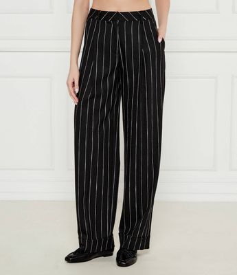 Spodnie damskie casualowe jesienne Marc Cain ze sklepu: Gomez Fashion Store w kategorii: Spodnie damskie - zdjęcie 874714-BD9-10338_CR251W000037900