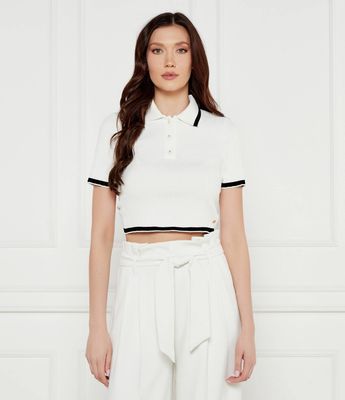 Bluzka damska na wiosnę Marc Cain ze sklepu: Gomez Fashion Store w kategorii: Bluzki damskie - zdjęcie 874714-BD9-10338_CR251W000039110