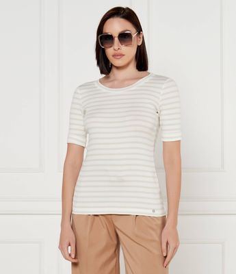 Bluzka damska na wiosnę Marc Cain ze sklepu: Gomez Fashion Store w kategorii: Bluzki damskie - zdjęcie 874714-BD9-10338_CR251W000048182