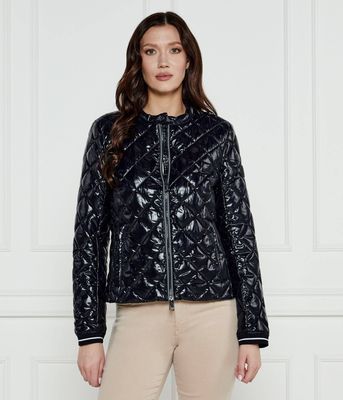 Marc Cain - Kurtka damska jesienna casual ze sklepu: Gomez Fashion Store w kategorii: Kurtki damskie - zdjęcie 874714-BD9-10338_CR251W000063394