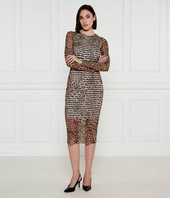 Sukienka dopasowana Marc Cain ze sklepu: Gomez Fashion Store w kategorii: Sukienki - zdjęcie 874714-BD9-10338_CR251W000071617