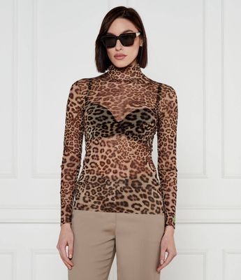 Marc Cain - Bluzka damska jesienna casual ze sklepu: Gomez Fashion Store w kategorii: Bluzki damskie - zdjęcie 874714-BD9-10338_CR251W000081617