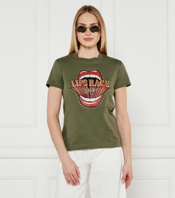 Bluzka damska młodzieżowa Pinko ze sklepu: Gomez Fashion Store w kategorii: Bluzki damskie - zdjęcie 874714-BD9-10338_PI251W000125C92