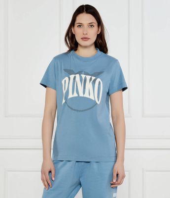 Pinko - Bluzka damska młodzieżowa ze sklepu: Gomez Fashion Store w kategorii: Bluzki damskie - zdjęcie 874714-BD9-10338_PI251W000127C88