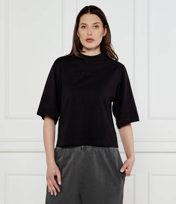 Bluzka damska casual Pinko ze sklepu: Gomez Fashion Store w kategorii: Bluzki damskie - zdjęcie 874714-BD9-10338_PI251W000128099