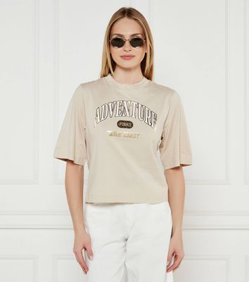 Pinko - Bluzka damska na wiosnę ze sklepu: Gomez Fashion Store w kategorii: Bluzki damskie - zdjęcie 874714-BD9-10338_PI251W000130303