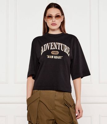 Bluzka damska Pinko ze sklepu: Gomez Fashion Store w kategorii: Bluzki damskie - zdjęcie 874714-BD9-10338_PI251W000130099