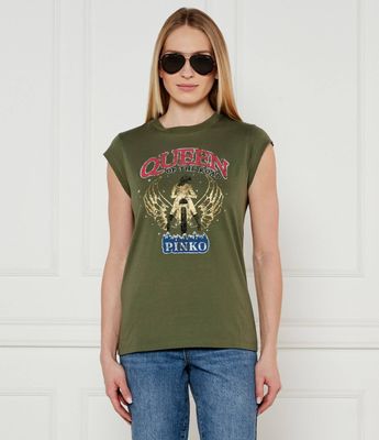Bluzka damska młodzieżowa Pinko ze sklepu: Gomez Fashion Store w kategorii: Bluzki damskie - zdjęcie 874714-BD9-10338_PI251W000131C92