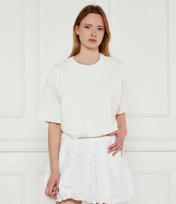Bluzka damska casual Pinko ze sklepu: Gomez Fashion Store w kategorii: Bluzki damskie - zdjęcie 874714-BD9-10338_PI251W000133005