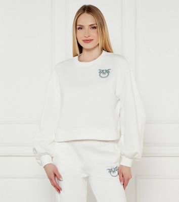 Pinko - Bluza damska na wiosnę ze sklepu: Gomez Fashion Store w kategorii: Bluzy damskie - zdjęcie 874714-BD9-10338_PI251W000135005