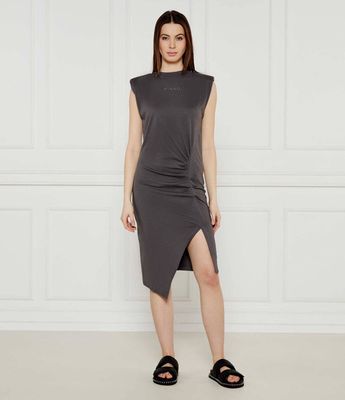 Sukienka asymetryczna Pinko ze sklepu: Gomez Fashion Store w kategorii: Sukienki - zdjęcie 874714-BD9-10338_PI251W000145C91