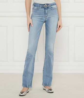 Jeansy damskie wiosenne Pinko ze sklepu: Gomez Fashion Store w kategorii: Jeansy damskie - zdjęcie 874714-BD9-10338_PI251W000147899