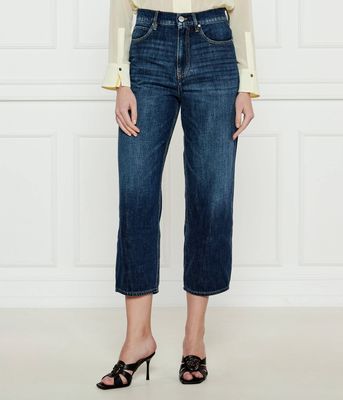 Jeansy damskie na wiosnę Pinko ze sklepu: Gomez Fashion Store w kategorii: Jeansy damskie - zdjęcie 874714-BD9-10338_PI251W000154168