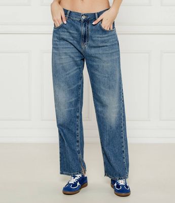 Jeansy damskie na wiosnę Pinko ze sklepu: Gomez Fashion Store w kategorii: Jeansy damskie - zdjęcie 874714-BD9-10338_PI251W000157321