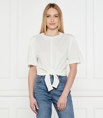 Bluzka damska wiosenna Pinko ze sklepu: Gomez Fashion Store w kategorii: Bluzki damskie - zdjęcie 874714-BD9-10338_PI251W000176209