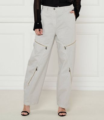 Spodnie damskie wiosenne Pinko ze sklepu: Gomez Fashion Store w kategorii: Spodnie damskie - zdjęcie 874714-BD9-10338_PI251W000185312