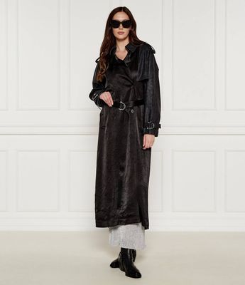Płaszcz damski Pinko ze sklepu: Gomez Fashion Store w kategorii: Płaszcze damskie - zdjęcie 874714-BD9-10338_PI251W000189099