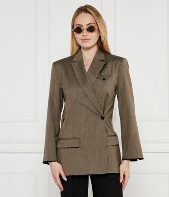 Marynarka jesienny elegancki Pinko ze sklepu: Gomez Fashion Store w kategorii: Marynarki damskie - zdjęcie 874714-BD9-10338_PI251W000196485