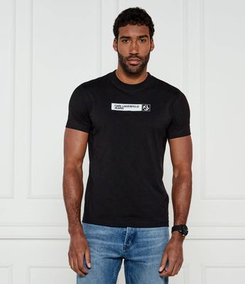 T-shirt męski casual Karl Lagerfeld Jeans ze sklepu: Gomez Fashion Store w kategorii: T-shirty męskie - zdjęcie 874714-BD9-10338_KJ251M000003002