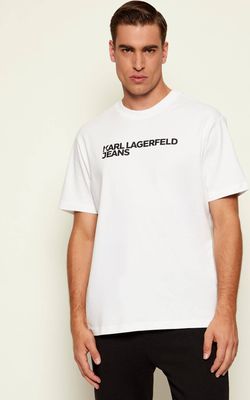 T-shirt męski na wiosnę Karl Lagerfeld Jeans ze sklepu: Gomez Fashion Store w kategorii: T-shirty męskie - zdjęcie 874714-BD9-10338_KJ251M000005001