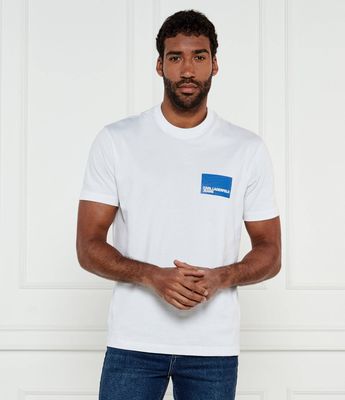 T-shirt męski casual Karl Lagerfeld Jeans ze sklepu: Gomez Fashion Store w kategorii: T-shirty męskie - zdjęcie 874714-BD9-10338_KJ251M000007001