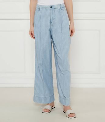 Spodnie damskie Liu Jo ze sklepu: Gomez Fashion Store w kategorii: Spodnie damskie - zdjęcie 874714-BD9-10338_LJ251W000023Z15