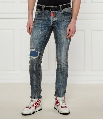 Philipp Plein - Jeansy męskie ze sklepu: Gomez Fashion Store w kategorii: Jeansy męskie - zdjęcie 874714-BD9-10338_PN251M000005A33
