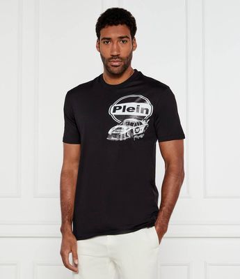 T-shirt męski Philipp Plein ze sklepu: Gomez Fashion Store w kategorii: T-shirty męskie - zdjęcie 874714-BD9-10338_PN251M000018201