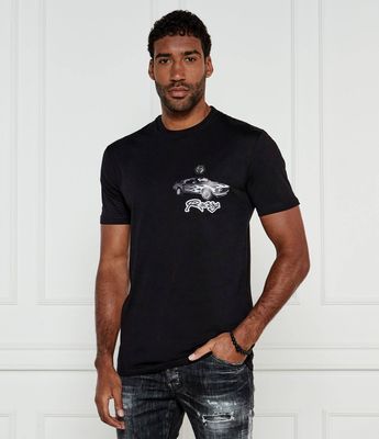 T-shirt męski Philipp Plein ze sklepu: Gomez Fashion Store w kategorii: T-shirty męskie - zdjęcie 874714-BD9-10338_PN251M000021201