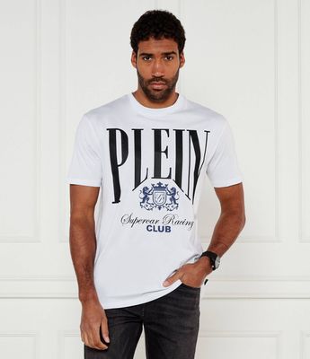 T-shirt męski Philipp Plein ze sklepu: Gomez Fashion Store w kategorii: T-shirty męskie - zdjęcie 874714-BD9-10338_PN251M000022001