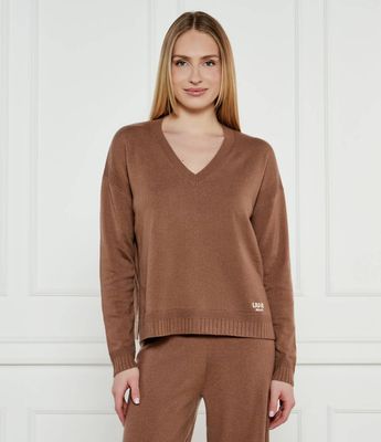 Sweter damski casual Liu Jo Sport ze sklepu: Gomez Fashion Store w kategorii: Swetry damskie - zdjęcie 874714-BD9-10338_LS251W000009942