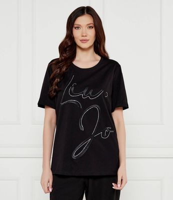 Bluzka damska na wiosnę Liu Jo Sport ze sklepu: Gomez Fashion Store w kategorii: Bluzki damskie - zdjęcie 874714-BD9-10338_LS251W000031955