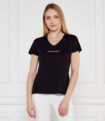 Bluzka damska casual Liu Jo Sport ze sklepu: Gomez Fashion Store w kategorii: Bluzki damskie - zdjęcie 874714-BD9-10338_LS251W000034961