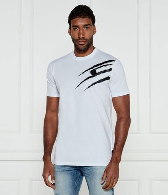 T-shirt męski Plein Sport ze sklepu: Gomez Fashion Store w kategorii: T-shirty męskie - zdjęcie 874714-BD9-10338_PS251M000019816