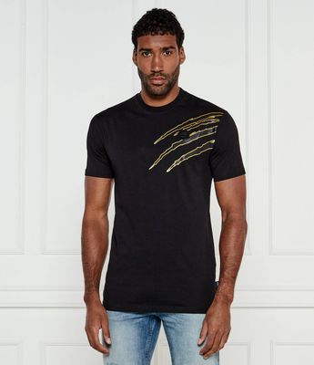Plein Sport - T-shirt męski młodzieżowy ze sklepu: Gomez Fashion Store w kategorii: T-shirty męskie - zdjęcie 874714-BD9-10338_PS251M000019814