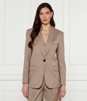 Liu Jo - Marynarka na jesień elegancki ze sklepu: Gomez Fashion Store w kategorii: Marynarki damskie - zdjęcie 874714-BD9-10338_LC251W000027Z56
