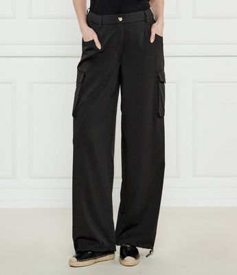 Spodnie damskie jesienne Liu Jo Sport ze sklepu: Gomez Fashion Store w kategorii: Spodnie damskie - zdjęcie 874714-BD9-10338_LS251W000066222