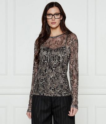 Bluzka damska casual Joop! ze sklepu: Gomez Fashion Store w kategorii: Bluzki damskie - zdjęcie 874714-BD9-10338_JO251W000032034