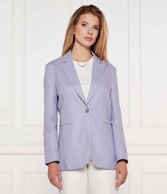 Marynarka elegancki Liu Jo ze sklepu: Gomez Fashion Store w kategorii: Marynarki damskie - zdjęcie 874714-BD9-10338_LJ252W000007Z69