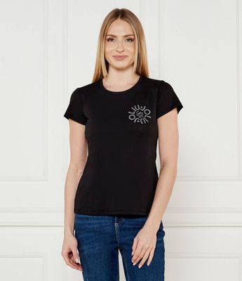 Bluzka damska na wiosnę Liu Jo ze sklepu: Gomez Fashion Store w kategorii: Bluzki damskie - zdjęcie 874714-BD9-10338_LJ252W000015Z77