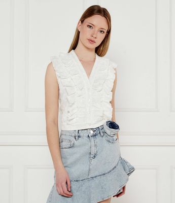 Bluzka damska wiosenna Liu Jo ze sklepu: Gomez Fashion Store w kategorii: Bluzki damskie - zdjęcie 874714-BD9-10338_LJ252W000058701