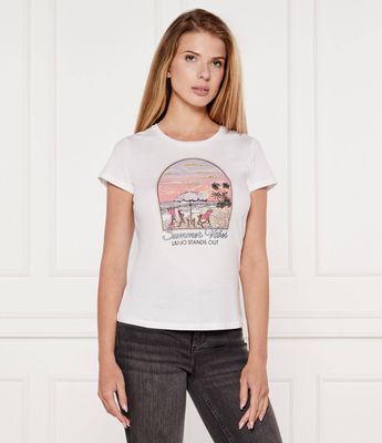 Bluzka damska młodzieżowa wiosenna Liu Jo ze sklepu: Gomez Fashion Store w kategorii: Bluzki damskie - zdjęcie 874714-BD9-10338_LJ252W000067ZA0